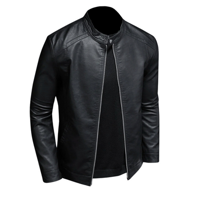 GEORGE | LEATHER BIKER JACKET