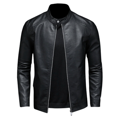 GEORGE | LEATHER BIKER JACKET