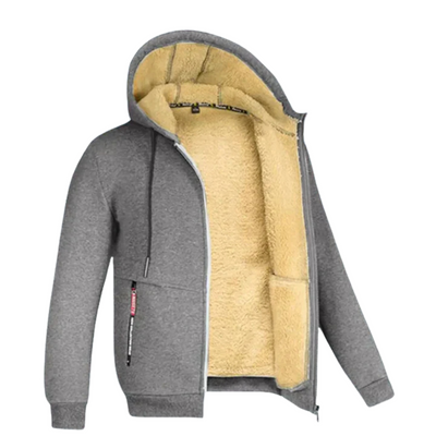 ARIE | MEN'S WINTER JACKET WITH HOOD AND FLEECE